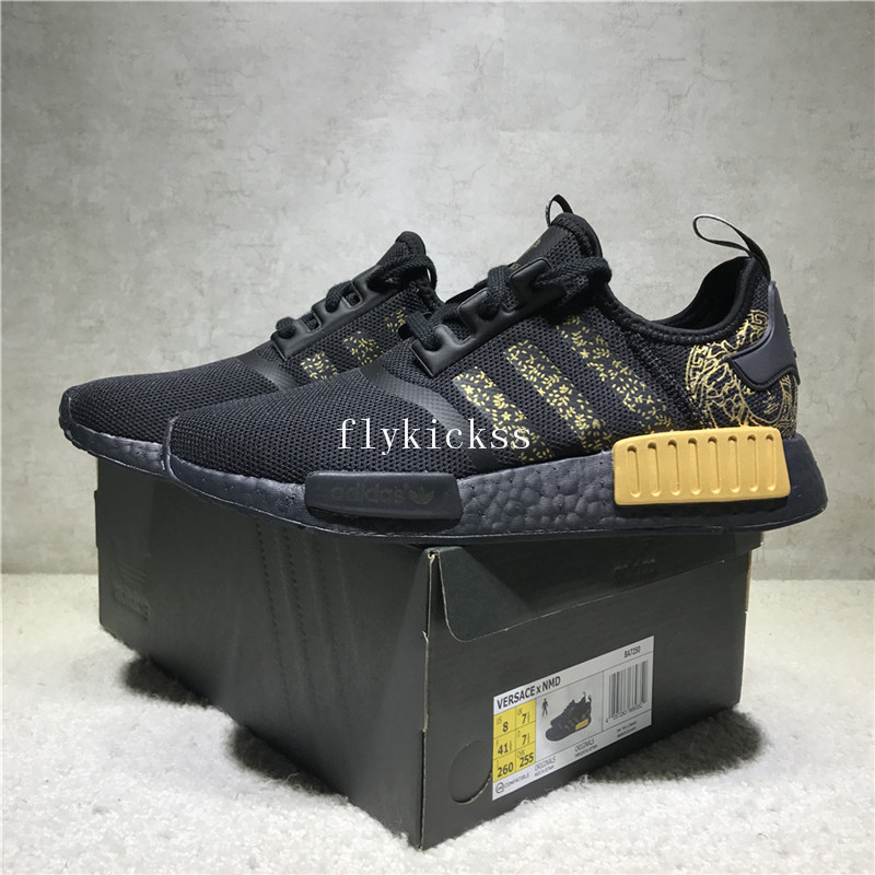 Real Boost Adidas NMD XR1 PK Versace Black